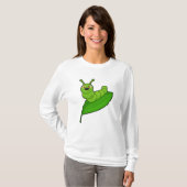 Raupe mit Leaf T-Shirt (Vorne ganz)