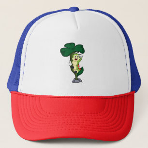 Raupe mit Leaf Truckerkappe