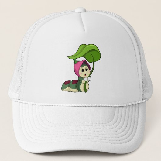 Raupe mit Leaf Truckerkappe (Vorderseite)