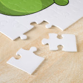 Raupe mit Orangensaftglas Puzzle (Seite)