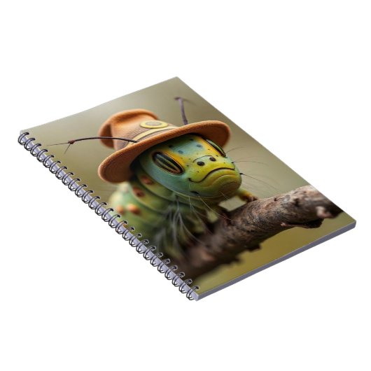 Raupe Notizbuch Notizblock (Rechte Seite)