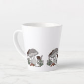 Raupe Pilz kleine Latte Tasse (Linke Ecke)