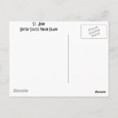 Raupe Postkarte (Rückseite)