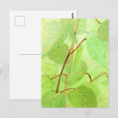 Raupe Postkarte malen (Vorne/Hinten)