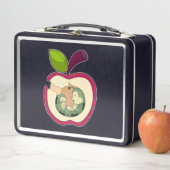 Raupe Schlafapfel Metall Brotdose (Beispiel)