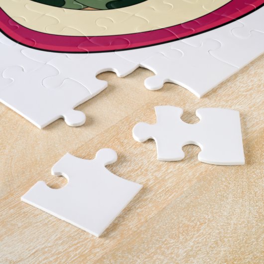 Raupe Schlafapfel Puzzle (Seite)