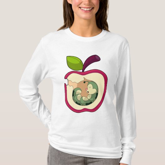 Raupe Schlafapfel T-Shirt (Vorderseite)