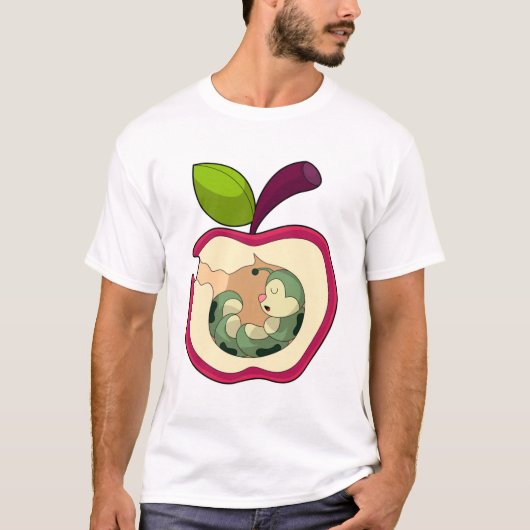 Raupe Schlafapfel T-Shirt (Vorderseite)