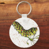 Raupe Schlüsselanhänger (Vorderseite)