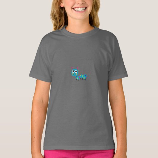 Raupe Shirt (Vorderseite)
