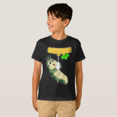 Raupe Tree Trunk Ballon T-Shirt (Vorne ganz)
