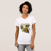 Raupe und Schmetterling T - Shirt (Vorne ganz)