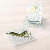 Raupe Untersetzer (Schrägansicht)