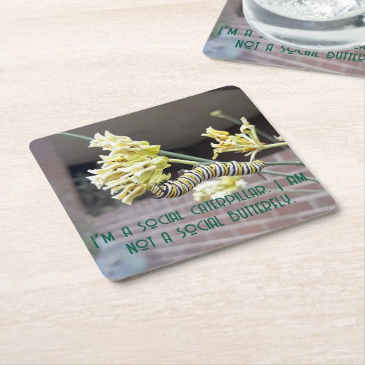 Raupe Untersetzer (angewinkelt)