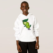 Raupe zum Schlafen mit Leaf Hoodie (Vorne ganz)