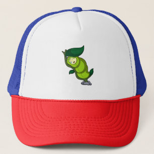 Raupe zum Schlafen mit Leaf Truckerkappe