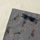 Raupen Strandtuch (Beispiel)