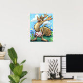 Raus aus deinem Muschel-Poster Poster (Heimbüro)
