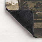 Raus aus dem Dodge - Hundfoto Mousepad (Ecke)