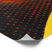 Raus aus dem Kopf - Surreal Pop Art Poster (Ecke)