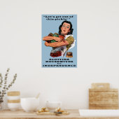Raus aus diesem Loch mit schottischer Unabhängigke Poster (Küche)