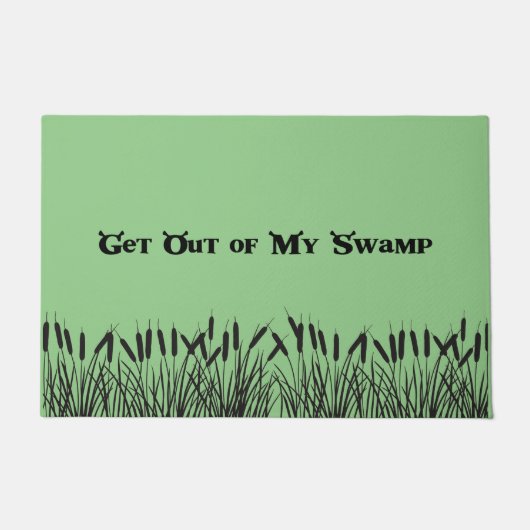 Raus aus meinem Sumpf Fußmatte (Vorderseite)