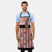 Raus aus meiner Küche Königin Schürze (Getragen)