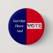 Raus da und abstimmen button (Vorderseite)