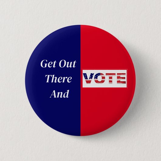 Raus da und abstimmen button (Vorderseite)