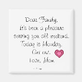 Raus! Magnet (Vorne)