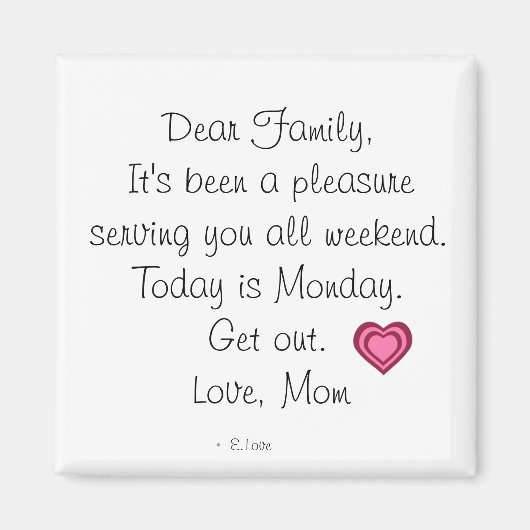 Raus! Magnet (Vorne)