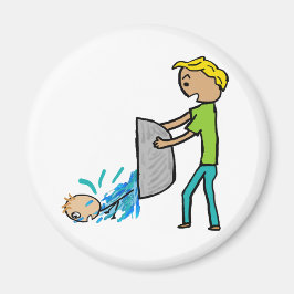 Raus mit dem Bathwasser Magnet