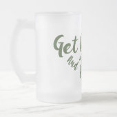 Raus und wandern mattglas bierglas (Links)