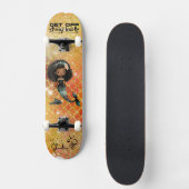 Raus von meinem Schwanz Mermaid Skateboard (Vorderseite)