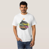 Raus von mir Bomb lustige antisoziale Grafik T-Shirt (Vorne ganz)