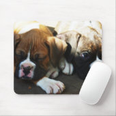 Rauschen von Boxerpuppen Mousepad (Mit Mouse)