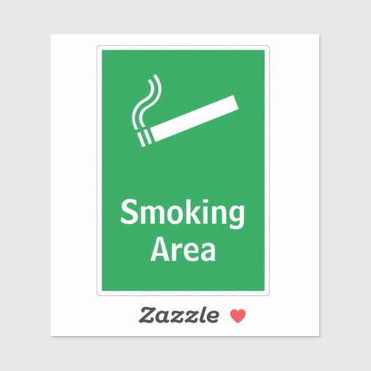 Rauschflächenportrait Aufkleber (Blatt)