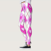 Raute 3d Herz Leggings (Links)