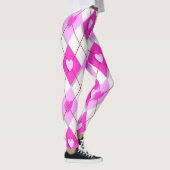 Raute 3d Herz Leggings (Rechts)