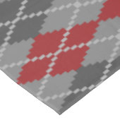 Raute Ashes und Embers Tischdecke (Schrägansicht)