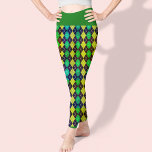 Raute Blau Gelbes Muster Elegantes Hübsches Design Leggings<br><div class="desc">Raute Blau Gelbgelbes Muster Elegante Hübsche Leggings . Diese eleganten Leggings zeichnen sich durch ein wunderschönes blaugrün-gelbes Raute-Muster aus. Diese hübschen Leggings sind so konzipiert, dass sie mit ihrem fesselnden Raute-Muster in lebhaften Farbtönen von Blaugrün Gelb eine Aussage treffen. Diese Raute Blau Grün Gelb Muster elegante hübsche Leggings sind die...</div>
