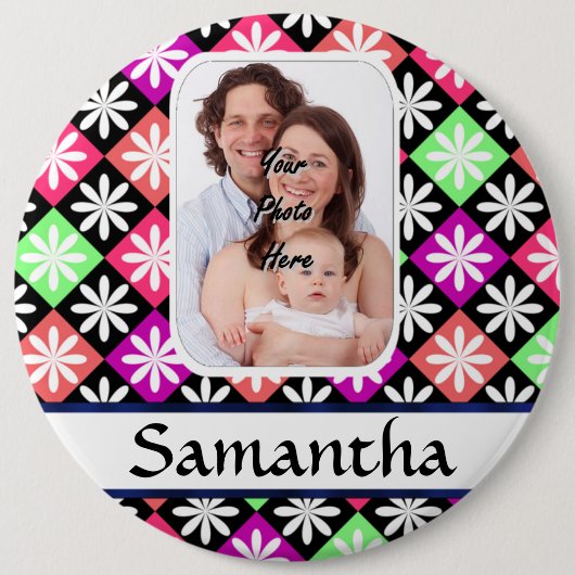 Raute Button (Vorderseite)