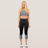 Raute Capri Leggings (Vorderseite)
