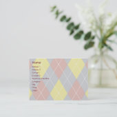 Raute - Chubby Visitenkarte (Stehend Vorderseite)