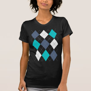 Raute: Code-Name "eklektisches blaues" Shirt