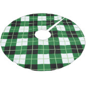 Raute Diagonal Diamond Weihnachtsbaumrock Polyester Weihnachtsbaumdecke (Schrägansicht)