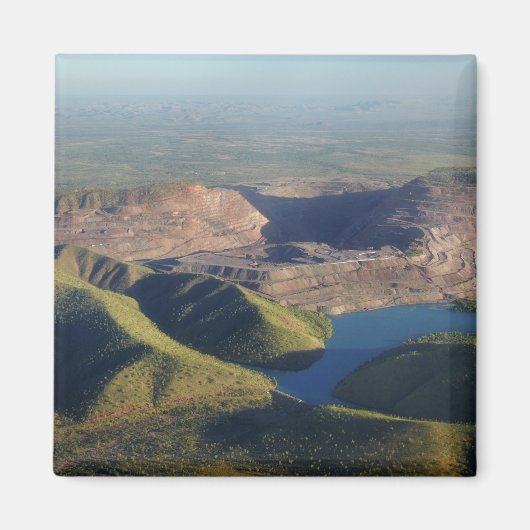 Raute Diamond Mine Magnet (Vorne)