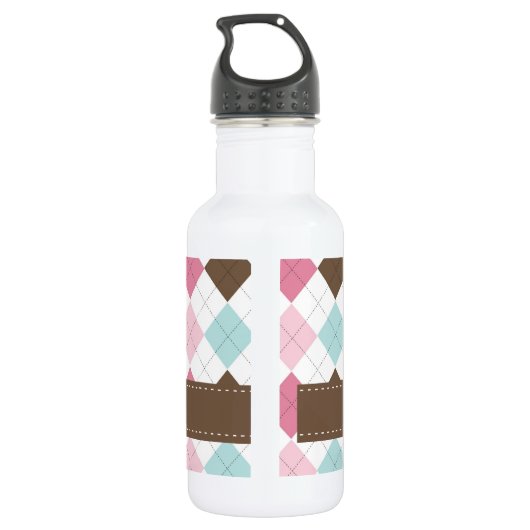 Raute Diamond Stitch Hoot 32. oz. Trinkflasche (Rückseite)