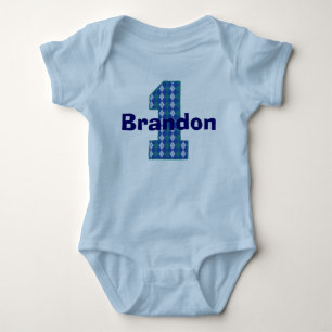 Raute Erstes Geburtstagskind-Shirt Baby Strampler
