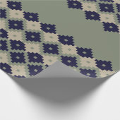 Raute fair einfache nahtlose Muster abstrakt, Geschenkpapier (Ecke)